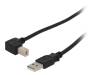 GOOBAY Kabel USB 2.0 USB A vidlice, USB B vidlice 0,5m černá 480Mbps