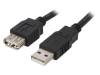 BQ CABLE Kabel USB 2.0 USB A zásuvka, USB A vidlice Dél.kabelu:3m