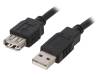 BQ CABLE Kabel USB 2.0 USB A zásuvka, USB A vidlice Dél.kabelu:1,8m