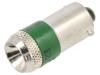 ABB Žárovka LED Barva: zelená Patice: BA9S 110VAC 110VDC