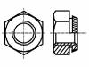 BOSSARD Matice šestihranná M10 ocel Povlak: zinek H: 8mm 15mm BN 201