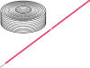 LAPP KABEL Vodič LiY licna Cu 0,14mm2 růžová PVC 500V 500m Třída:5