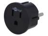 GOOBAY Adapter Out: JAPAN, USA Plug: with earthing Colour: black