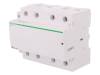 SCHNEIDER ELECTRIC Stykač: 4-pólový instalační NO x4 230÷240VAC 100A DIN ICT