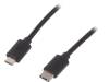 ASSMANN Kabel USB 3.0,USB 3.1 USB B micro vidlice, USB C vidlice 1,8m AK-300137-018-S