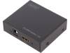 DIGITUS Rozbočovač HDCP 1.3 Barva: černá Vst: HDMI zásuvka 4096x2160px