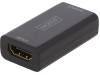 DIGITUS Repeater HDMI HDCP HDMI zásuvka x2 Barva: černá Sada: repeater