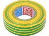 TESA Izolační páska PVC 19mm L:20m žluto-zelená