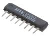 NTE ELECTRONICS NTE955S Integrated circuit: peripheral circuit RC timer SIP8