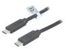 LOGILINK Kabel USB 3.1 z obou stran,USB C vidlice 1m černá 10Gbps