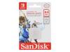 SANDISK Paměťová karta Nintendo Switch SD XC Micro 64GB Zápis: 90MB/s