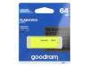 GOODRAM Pendrive USB 2.0 64GB Čtení: 20MB/s Zápis: 5MB/s Barva: žlutá