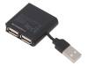 DIGITUS Hub USB USB 2.0 PnP a hot-plug černá Počet portů: 4 480Mbps