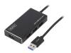 DIGITUS Hub USB USB 3.0 PnP černá Počet portů: 4 5Gbps