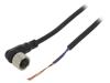 AUTONICS Připojovací kabel M12 PIN: 2 úhlový 5m zástrčka Izolace: PVC