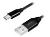 LOGILINK Kabel USB 2.0 USB A vidlice,USB B micro vidlice 0,3m černá