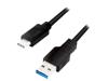 LOGILINK Kabel USB 3.0 USB A vidlice,USB C vidlice 0,5m černá