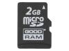 GOODRAM Paměťová karta průmyslová SD Micro,SLC 2GB 0÷70C