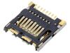 HIROSE Konektor: pro karty SD Micro s výklopným držákem SMT na PCB