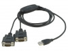 DIGITUS Převodník USB- RS232 chipset FTDI/FT2232H 1,5m V: USB 2.0