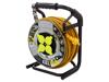 KEL Prodlužovací síťový kabel Zásuvky: 4 guma žlutá 3G2,5mm2 50m
