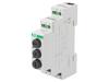 F&F Modul: indikátor napětí 3x230VAC IP20 DIN Barva: zelená