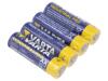VARTA MICROBATTERY Baterie: alkalická 1,5V AA Industrial PRO Počet čl: 4