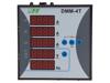F&F Měřič parametrů sítě na panel číslicový,instalační 3-fázová