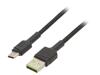 GREEN CELL Kabel USB 2.0 USB A vidlice,USB C vidlice 2m černá 480Mbps