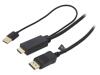 LOGILINK Kabel DisplayPort 1.2,HDMI 1.4 2m černá