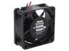 PANASONIC Ventilátor: DC axiální 24VDC 60x60x25mm 28,8m3/h 23,5dBA