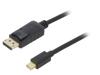 GEMBIRD Kabel DisplayPort 1.2 1,8m černá Materiál vnější izol: PVC