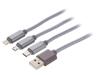 GEMBIRD Kabel USB 2.0 1m stříbrná Řada výr: Cablexpert