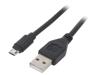 GEMBIRD Kabel USB 2.0 USB A vidlice,USB B micro zástrčka dvoustranná
