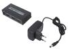 QOLTEC Rozbočovač HDMI 2.0 Barva: černá Vst: DC zásuvka,HDMI zásuvka