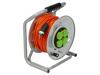 JONEX Prodlužovací síťový kabel bubnový Zásuvky: 4 PVC oranžová