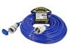 KEL Prodlužovací síťový kabel Zásuvky: 1 PUR modrá 3x1,5mm2 40m