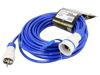 KEL Prodlužovací síťový kabel Zásuvky: 1 PUR modrá 3x1,5mm2 20m