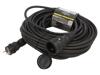 KEL Prodlužovací síťový kabel Zásuvky: 1 guma černá 3x2,5mm2 30m