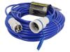 KEL Prodlužovací síťový kabel Zásuvky: 1 PUR modrá 3x1,5mm2 25m