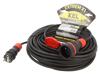 KEL Prodlužovací síťový kabel Zásuvky: 1 guma černá 3x1,5mm2 30m