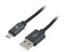 GEMBIRD Kabel USB 2.0 USB A vidlice,USB B micro vidlice zlacený 1,8m