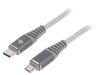 GEMBIRD Kabel USB 2.0 USB B micro vidlice,USB C vidlice 1,5m