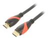 VCOM Kabel HDMI 1.4 HDMI vidlice,z obou stran PVC 1,8m černá