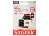 SANDISK Paměťová karta Android microSDXC 128GB R: 140MB/s adaptér