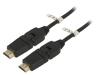 GOOBAY Kabel HDCP 2.2,HDMI 2.0 PVC 5m černá 30AWG Žíla: CCS