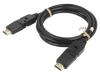 GOOBAY Kabel HDCP 2.2,HDMI 2.0 PVC 1,5m černá 30AWG Žíla: CCS