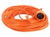 KEL Prodlužovací síťový kabel Zásuvky: 1 PVC oranžová 3x1mm2 40m
