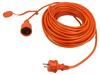 KEL Prodlužovací síťový kabel Zásuvky: 1 PVC oranžová 3x1mm2 30m