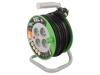 KEL Prodlužovací síťový kabel bubnový Zásuvky: 4 PVC černá 3x1mm2